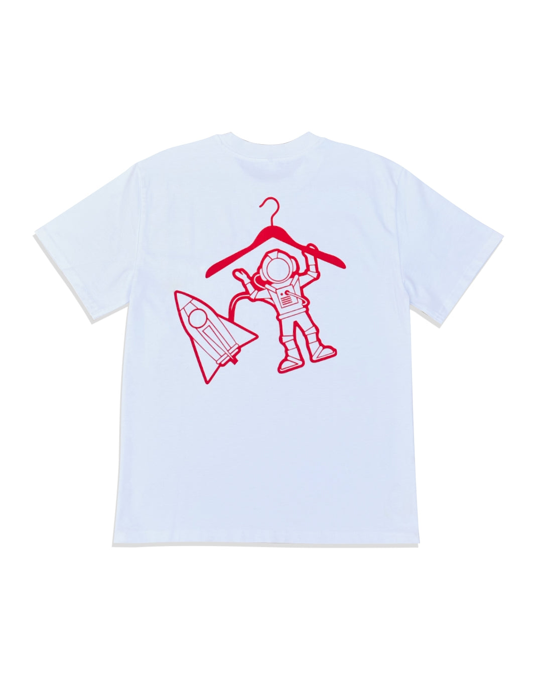 PAINTED LOGO T-SHIRT OVERSIZED IN RED